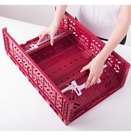 Resim Aykasa 604018 Maxibox Konforlu Kilit Chili Pepper Katlanabilir Kasa 