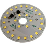 Resim 220Volt 12Watt Smd 2835 Ledli Led Modül Beyaz 10mm Delik Çaplı 220V 12W Avize Ledi 60mm(3 Adet) 