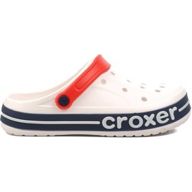 Resim Evojean Beyaz Unisex Ortopedik Doktor Aşçı Hastane Plaj ve Günlük Ev Terliği 