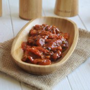 Resim Bambum Caliente Kayık Tabak 24 Cm 