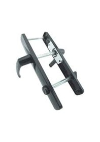 Resim Pvc Wc Kilitli Kapı Kolu - Beyaz 