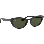 Resim Ray-Ban Rb4314-N 601/31 54 18 Nına Çekik Siyah Kadın Güneş Gözlüğü 