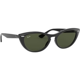 Resim Ray-Ban Rb4314-N 601/31 54 18 Nına Çekik Siyah Kadın Güneş Gözlüğü 