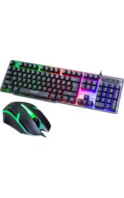 Resim Lennox T302 Kablolu Klavye Mouse Set 