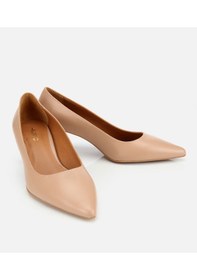 Resim Hotiç Kadın Deri Bej Esnek Tabanlı Stiletto 01ayh312480a330 Bej 