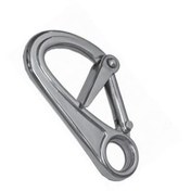 Resim Krom Çift Emniyetli Karabina 110mm 