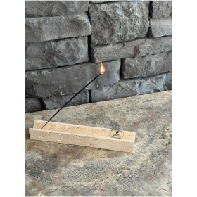 Resim Traverten Doğal Taş Tütsülük 24X4X3CM 