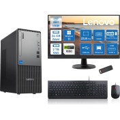 Resim Lenovo Thinkcentre Neo 50T Gen5 Intel Core I7 14700 24GB Ddr5 2tb SSD 23.8 Inç Monitör Windows 11 Pro Nvidia GTX1650 4gb Masaüstü Bilgisayar 16502412UAS0GL00P09 + Zetta Flash Bellek 