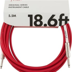 Resim AyrStore Original Series Instrument Cables 5.5 Metre Fiesta Red Enstrüman Kablosu 