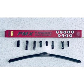 Resim Pmx Banana Silecek 9 Aparatlı 45 CM 18 İnç 