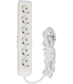 Resim Multi-let Altılı Priz Topraklı Kablolu Çocuk Korumalı 3 Mt 1 