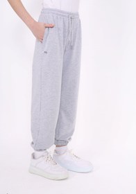 Resim Toontoy Kız Çocuk Baskılı Beli Paçası Lastikli Cepli Basic Jogger Eşofman Altı 2 İplik 