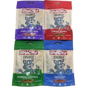 Resim Crunch Kıtır Kedi Ödülü Kedi Ödül Maması Karma Paket 4x60gr 