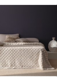 Resim Madame Coco Marguerita Post Yatak Örtüsü Yo0000000057 Ekru 