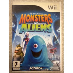 Resim Activisions Nintendo Wii Monster Vs Aliens 