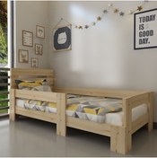 Resim Myniture Home & Living Montessori Yatak, Full Çam Ağaç Karyola, Montessori Karyola, A8031-70x170 