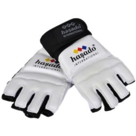Resim HAŞADO Taekwondo El Üstü Koruyucu Eldiven Beyaz 