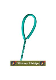 Resim Wintoup Dayanıklı Kaymaz Sap Hafif Yumuşak Fileli Tatlı Tuzlu Su Uyumlu Pratik Akvaryum Balık Kepçesi 10 Cm 