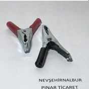 Resim Küçük Maşa 12V-24V 1 Çift 1 Siyah-1 Kırmızı 