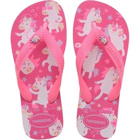 Resim Kids Fantasy Pink Flux Çocuk Terlik-4783 Pembe 