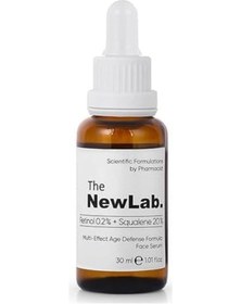 Resim The Newlab. Yaşlanma Karşıtı Yüz Serumu Retinol 0.2% + Squalene 20% 30 Ml 