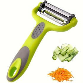 Resim 1 adet, 3'ü 1 arada Çok Fonksiyonlu Meyve ve Sebze Soyucu, Skinner, Rendesi ve Julienne - Mutfak Aleti! Mutfak Aksesuarı 