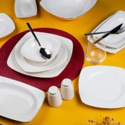 Resim Aryıldız Allure Gold 56 Parça 12 Kişilik Yemek Takımı 