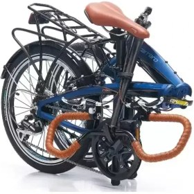 Resim Carraro Flexi Comfort V - 20 Jant 8 Vites Katlanır Bisiklet - Navy Mavi Siyah 