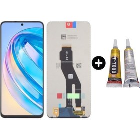 Resim Huawei Honor X8a Crt-lx1 Uyumlu A Kalite Lcd Ekran Dokunmatik + B7000 