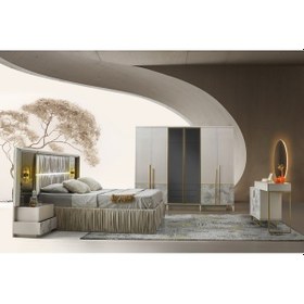 Resim Mostar Mdf Yatak Odası Takımı 