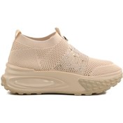Resim Guja Bej Triko Hafif Kadın Sneaker Çok Renkli 