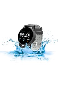 Resim Polosmart PSSW06 Siyah Akıllı Saat 1.3 inch Ekran Android iOS Uyumlu Spor ve Günlük Kullanım 