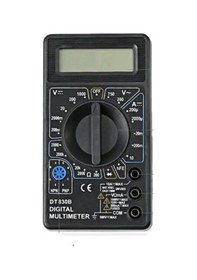 Resim Dijital Multimetre Voltmetre Amperme 