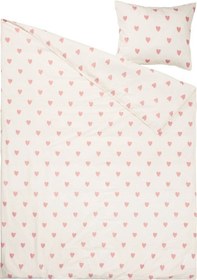 Resim Çocuk Nevresim Takımı, Beyaz-pembe, 150x200/50x60 Cm Beyaz 