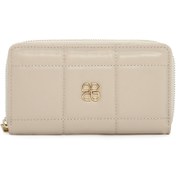 Resim Kadın Bej Kapitone Cüzdan Derimod