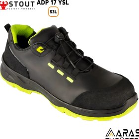 Resim Stout Adp 17 S3L Kompozit Burun Iş Ayakkabısı Yeşil 