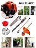 Resim Rowermax Maxstar-Pro Çok Amaçlı Multi Tırpan Dal Budama Testeresi Çit Kesme Easy Start Çalıştırma 