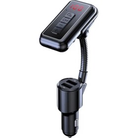 Resim Jingyi Bluetooth Fm Verici Araç Içi Kablosuz Radyo Adaptörü Aux Giriş/çıkış Sd/tf Kart Tüm Akıllı Telefonlar Için USB Şarj Cihazı Ses Çalarlar (Yurt Dışından) 