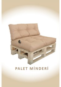 Resim Dekosoy Kış Bahçesi, Balkon Minderi, Oturma Ve Yer Minderi Iç Ve Dış Mekan Palet Minderi -t.kahve Tatlı Kahve 