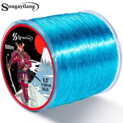 Resim Sougayilang 4X Premium Monofilament Naylon Balıkçılık İpi, 500m/546Yds, 8.0# - Tatlısu & Tuzlu Su için Pürüzsüz Döküm & Dayanıklı, Sıfır Su Emme, Sağlıklı Malzeme 