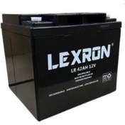 Resim Lexron 12 Volt 42AH Amper Solar Sistem ve Elektrikli Araç Jel Akü 