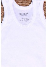 Resim Breeze Erkek Çocuk Atlet Beyaz (3-11 Yaş) 