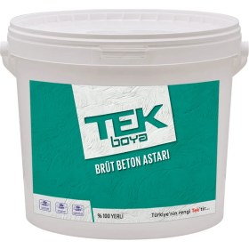 Resim Tek Boya Tek Brüt Beton Astarı Yeşil 3 kg 