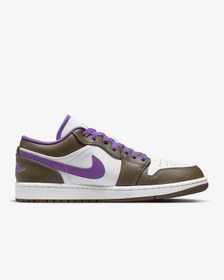 Resim Air Jordan 1 Low Erkek Basketbol Ayakkabısı-553558-215 