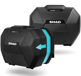 Resim Shad Sh38x Yan Çanta Seti Expandable Genişleyebilir Carbon 38lt 
