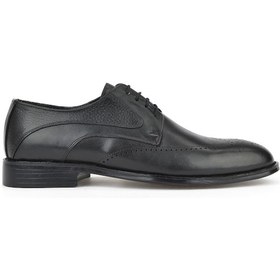 Resim Ziya, Erkek Hakiki Deri Klasik Ayakkabı 15148z836 Siyah 15148z836 000 Siyah 