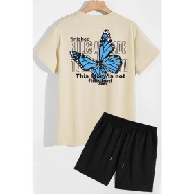 Resim Trendypassion Sırt Baskılı Şort T-Shirt Eşofman Takımı 