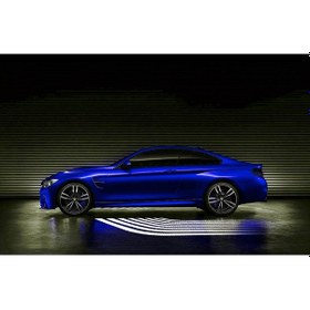 Resim Araç Altı Ambiyans Melek Kanatlı Led Pojektör Araç Ve Motosiklet 