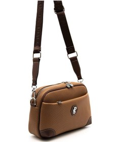 Resim Çapraz Çanta Kadın Silver Polo 1094-45529 Sılver Polo Çapraz Bayan Çantası M86 Karamel-mat Kahve Çok Renkli 