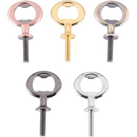 Resim Pabiflo 5 Adet Metal Şişe Açacağı Boş Paslanmaz Çelik Düz Şişe Açacağı Ekler Kiti Dişli Bira Açacağı Donanım (Yurt Dışından) 